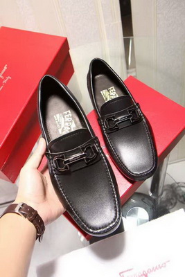 Salvatore Ferragamo Business Casual Men Shoes--036